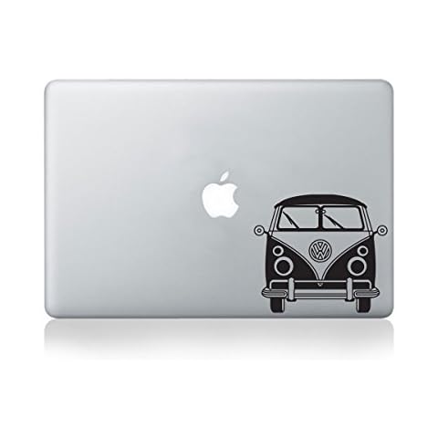 Two Tone Camper Van Vinyl Decal for Macbook (13/15) or Laptop Cover