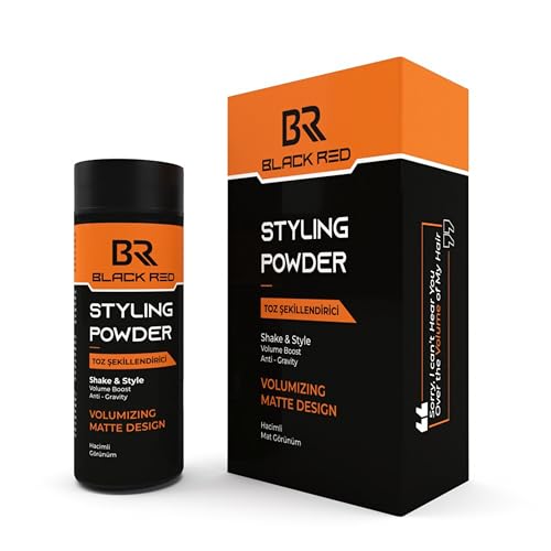 Bild von Black Red-Hair Styling Powder Wax Haarpuder 20 Gr Permanent Matt (Volumizing Matte Design)