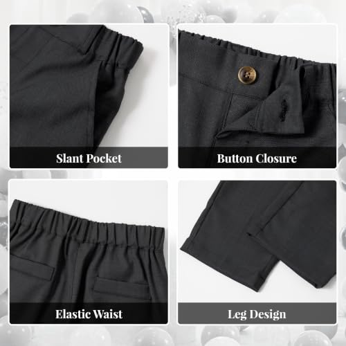 Image of Volunboy Boys Suit Formal Wedding Guest Dress Clothes