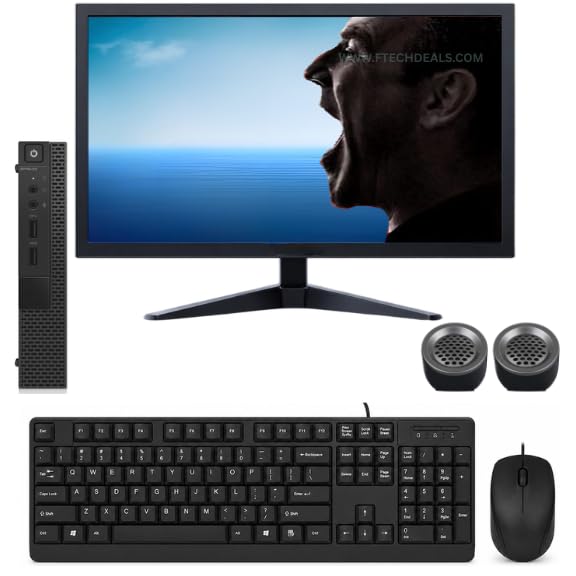 𝗗𝗲𝗹𝗹Tiny Desktop Combo | 19" FHD Display | 𝗜𝗡𝗧𝗘𝗟i5 4th Gen | 4GB RAM | 128GB SSD | Win 10/11 Pro | WiFi | MS Office | HDMI/VGA/DVI/USB Connectivity | KB, Mouse & Speakers | A+ Condition Tiny-picture-18