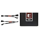 Noctua NA-SYC1, 4 Pin Y-Cables for PC Fans (Black)