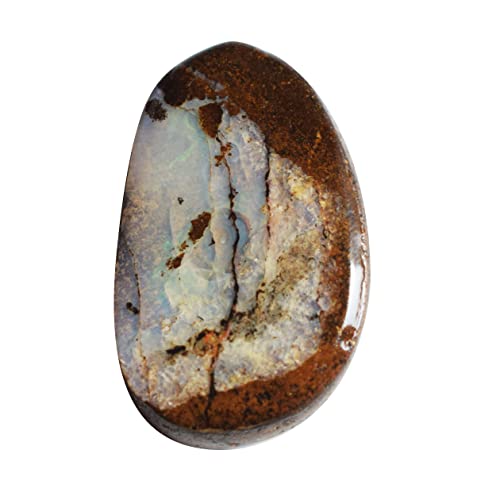 Opale de Boulder pour pendentif artisanal, pierre naturelle à monter soi-même