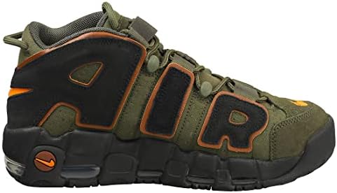 Nike mens Air More Uptempo Shoes, Cargo Khaki/Black-pecan-alpha, 9.5 | Image 5