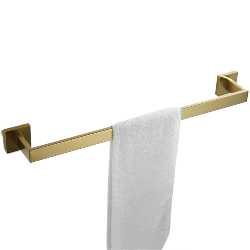 Mydelniczki, złote okucia Wieszak na ręczniki papier toaletowy wieszak mydelniczkę Szczotka(Single Towel Bar)
