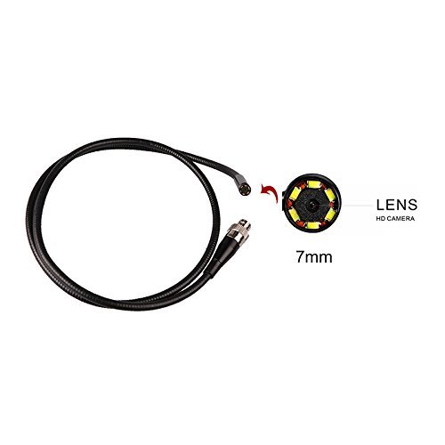 ELEOPTION® 2 in 1 Handheld Photographed Inspection Camera USB Endoscope Borescope High Pixel Micro Camera IP67 Waterproof for Android, Windows (8 mm Diameter Camera, Gold)