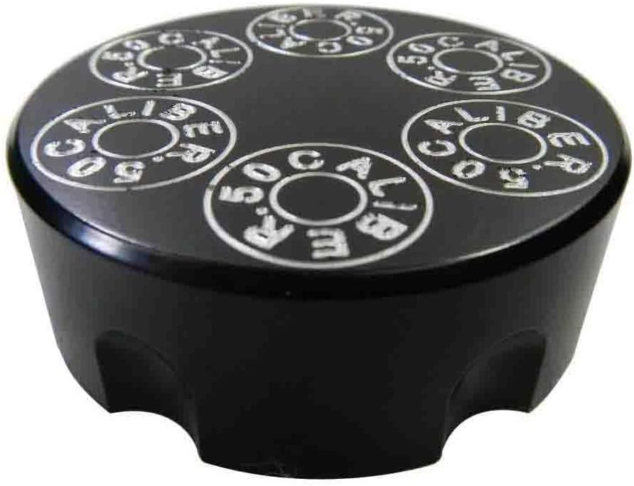 50 Caliber Racing CNC Billet Aluminum Gas Cap - Raw Aluminum - Compatible Arctic Cat Wildcat 2 & 4 Seat Models [5349AC]