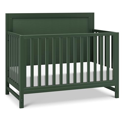 Image of DaVinci Margot 4-in-1 Convertible Crib in Forest Green, GREENGUARD Gold and FSC® Certified