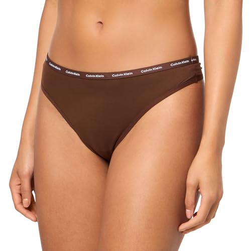 Calvin Klein Women's Luxe Comfort Micro Stretch Thong Panties, 3 Pack2