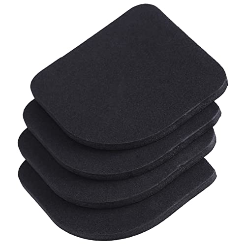 Premium Schwingungsdämpfer Antirutsch Pads,4 Stück Universal Vibrationsdämpfer mit Gummiunterlage und Waschmaschine Antivibrationsmatte,Anti Vibration Füße Dämpfer,für Waschmaschinen und Trockner