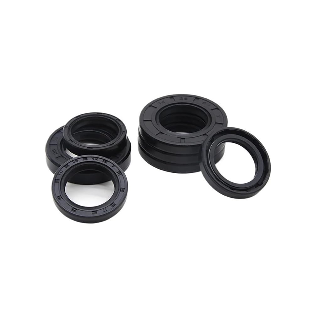 Oil seal inner diameter 28 mm TC-28 35 38 40 42 45 47 48 50 52 55 56 62 4 5 7 8 10 12 mm nitrile rubber shaft lip oil seal gasket(5pcs,28x40x7mm)