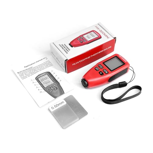 Medidor Portátil de Espesor de Pintura Coating Thickness Gauge miniatura 3