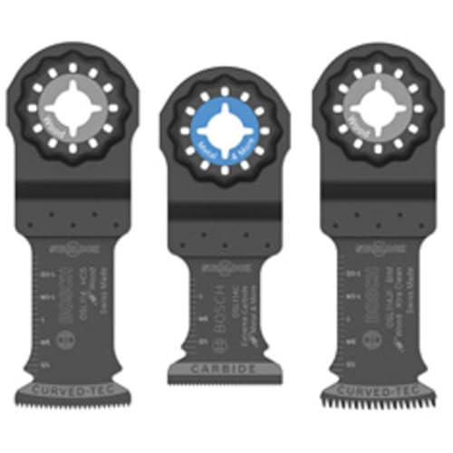 Bosch OSL003VP 3 pc. Starlock Oscillating Multi-Tool Accessory Blade Set