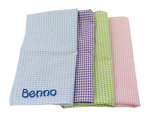 BoltPack Hundehalstuch Mit Blumendruck - Baumwoll Bandana Mit Druckknöpfen