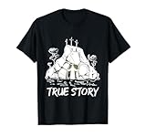 Wahre Geschichte Kirchenmitglieder Weihnachtsspiel Religion T-Shirt