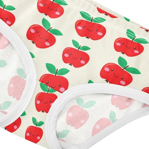 Girls' Underwear Fruit Red Toddle Brief Panties 2-8 Years 203007174