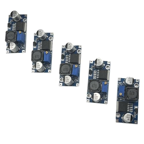 Image of 5Pack LM2596 LM2596S DC-DC Step Down Variable Volt Regulator Input 3.0-40V Output 1.5-35V Adjustable Buck Converter Electronic Voltage Stabilizer Power Supply Module