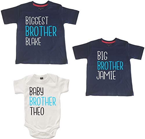 T-shirts Big Brother pour shooting photo de fratrie et annonce naissance