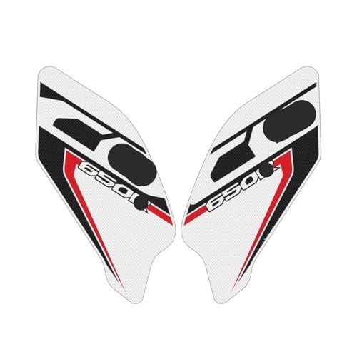 Autocollant réservoir CB650R protection latérale finition premium