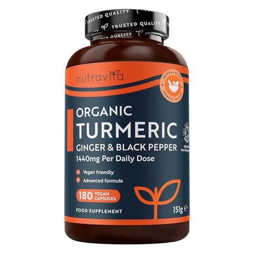Cúrcuma Orgánica con Jengibre y Pimienta Negra - 180 Cápsulas Veganas, 3 meses - Cúrcuma en Cápsulas Bio con Extracto de Curcumina Ecológica para Inflamación, problemas Digestivos - Nutravita