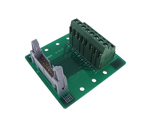 IDC16 16-Pin Connector Signals Breakout Board Screw terminals Din