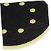 KALLORY 4pcs Automobile Buffer Pad Soft Sponge Sander Pad for Polishing Metal Polishing Air Sander Buffing Wide Usage for Home Industrial