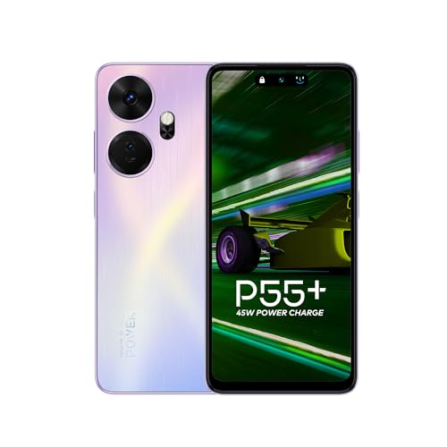 Image of Itel P55+ 4G | Upto 16GB RAM with Memory Fusion & 256GB ROM| 50MP AI Dual Rear Camera & 8MP Front Camera| 45W Charger with 5000 mAh Battery | Dynamic Bar|UFS 2.2| Meteor Purple