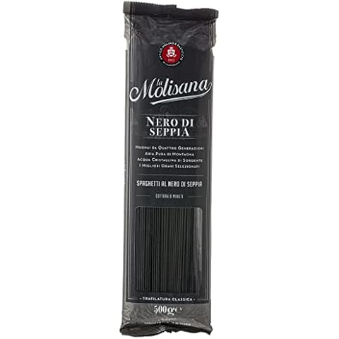 La Molisana, Spaghetti Al Nero Di Seppia, Squid Ink Spaghetti, 500 gr Cover