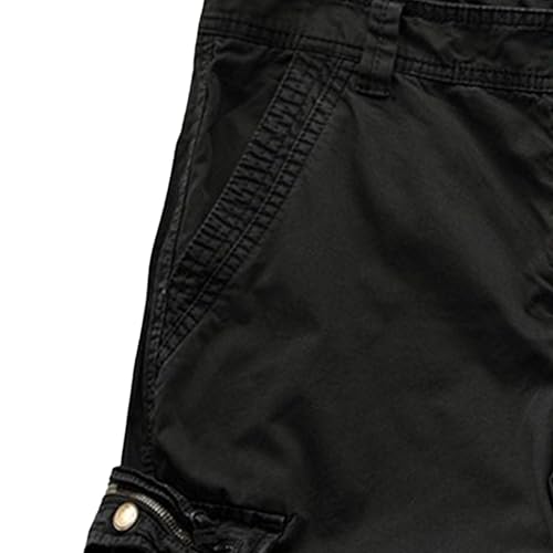 Shorts casuales para hombre estilo cargo, ajustables miniatura 4