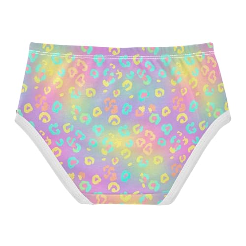 Joisal Fun Girls Underwear Toddlers 2t Cotton Little Girl Panties Pastel Gradients Neon Kids Undies Briefs2