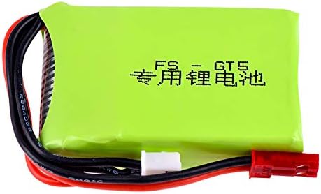 7.4v 1000mah 2S RC Lipo Battery Fits for Flysky FS-GT5 2.4G 6CH Transmitter RC Remote Controllor