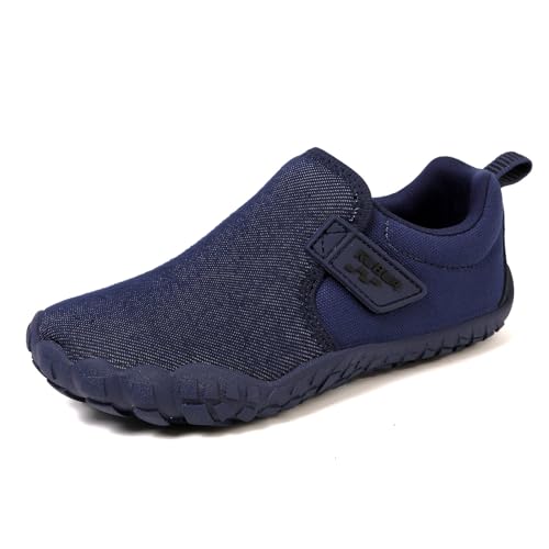 Image of KUBUA Kids Barefoot Shoes Boys Girls Slip On Minimalist Sneakers for Walking Tennis Athletic Hiking Toddler Little Big Kid
