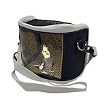 Frais : le matériau en maille du toit assure un échange d'air constant et crée un espace rafraîchissant et sec pour les oiseaux. Cela prévient la surchauffe et l'inconfort lorsque vous êtes en déplacement ou que vous passez du temps à l'extérieur dans des zones plus chaudes.