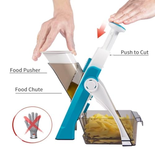 Generic 5 in 1 Multifunctional Vegetable Cutter - Image 8