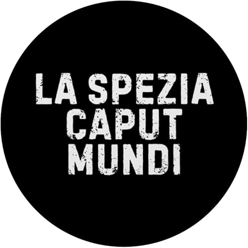Miniatura 3 de La Spezia Caput Mundi Città Simpatica Uomo Donna Bambino PopSockets Adhesive PopGrip
