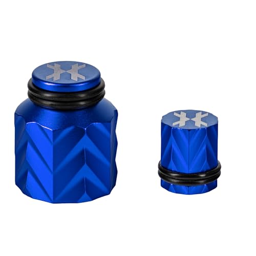 HK Army Elite Thread Protector Fill Nipple Cover for Air Tanks (Fossil, Blue)