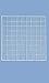 Count of 10 New White Mini Grid Panel 14