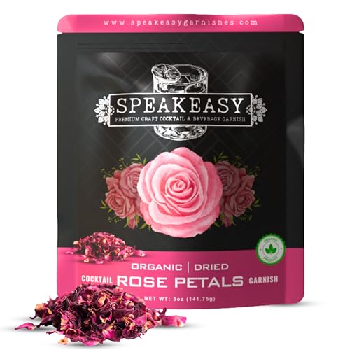 Speakeasy Rose Petal Cocktail Botanical Garnishes miniatura 1