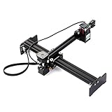 Láser de Máquina de grabado de 20 W DIY Impresora de escritorio de alta velocidad Impresora portátil para el hogar Arte de bricolaje Cortador de grabado para Metal madera Plástico Bambú Caucho Cuero