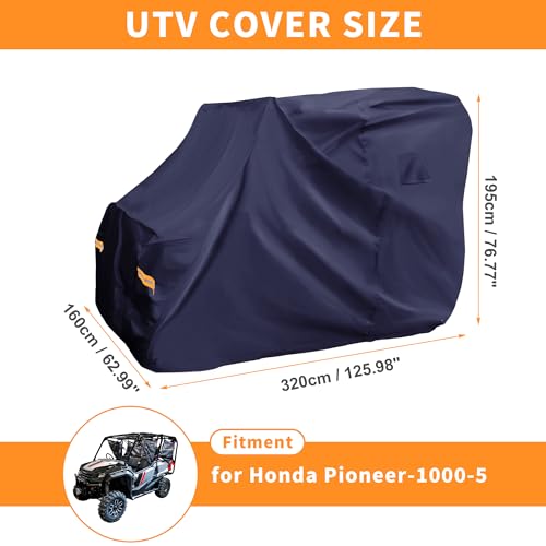 Housse UTV pour abriter un grand side by side 5 places à l'extérieur - 2