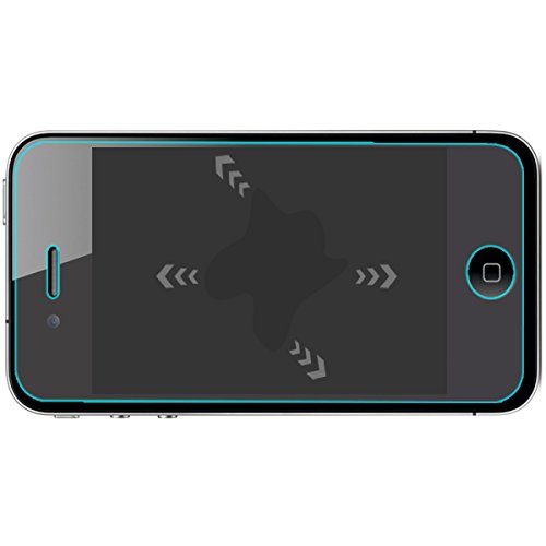 Mr.Shield [3-PACK] Designed For iPhone 4 / 4S [Tempered Glass] Screen Protector with Lifetime Replacement