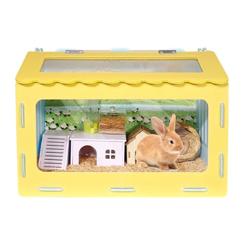 Chicken Brooder Box – Observation Window Breathable Design, Brooding Box for Chicks and Quail with Ventilated Structure, Rearing Function, Ideal for Small Space Backyard Urban Home Small Farm