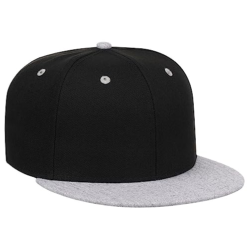 Image of Lids Blank Dime Adjustable Snapback Hat