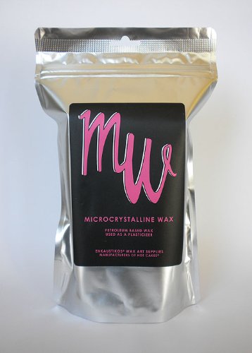 Microcrystalline Wax White 12 oz Block by Enkaustikos