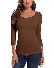 3/4 Sleeve-brown