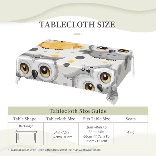 Nappe rectangulaire polyester 137x183 cm imprimée et dentelle pour cuisine et mariage