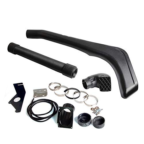 Black Intake Snorkel Kit Compatible with Jeep Wrangler YJ 4.0L