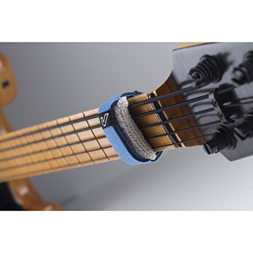 Image of Gruv Gear FretWraps HD 3-Pack inchSky inch Guitar String Muters, Blue, Extra Large