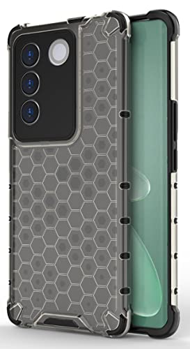 Image of Glasgow Back Case Cover Designed for [ Vivo V27 Pro 5G / V27 5G ] - Black
