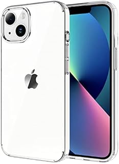 iCatchy For iPhone 13 Case 6.1-Inch, Shockproof Bumper Cover, Anti-Scratch Clear Back Compatible with iPhone 13 (Clear)