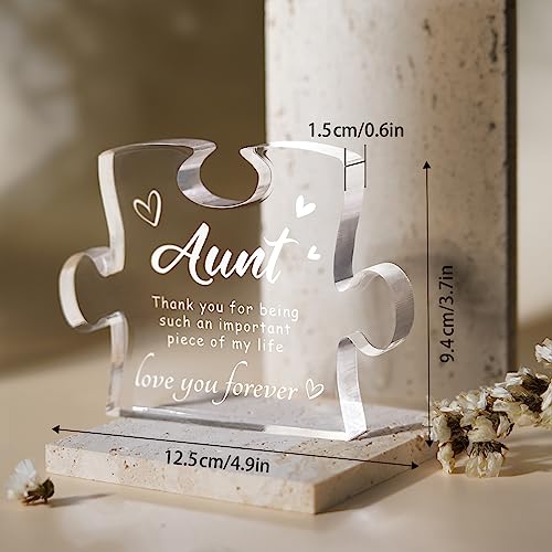 Auntgiftsauntiegiftideas49x37inchengravedacrylicpuzzlepiecegiftsforauntauntmothersdaybirthdayvalentinesdaychristmasgiftsbestauntevergifts Urban Country Home Decor Aunt gifts auntie gift ideas 49 x 37 inch engraved acrylic puzzle piece gifts for aunt aunt mothers day birthday valentines day christmas gifts best aunt ever gifts urban country home decor